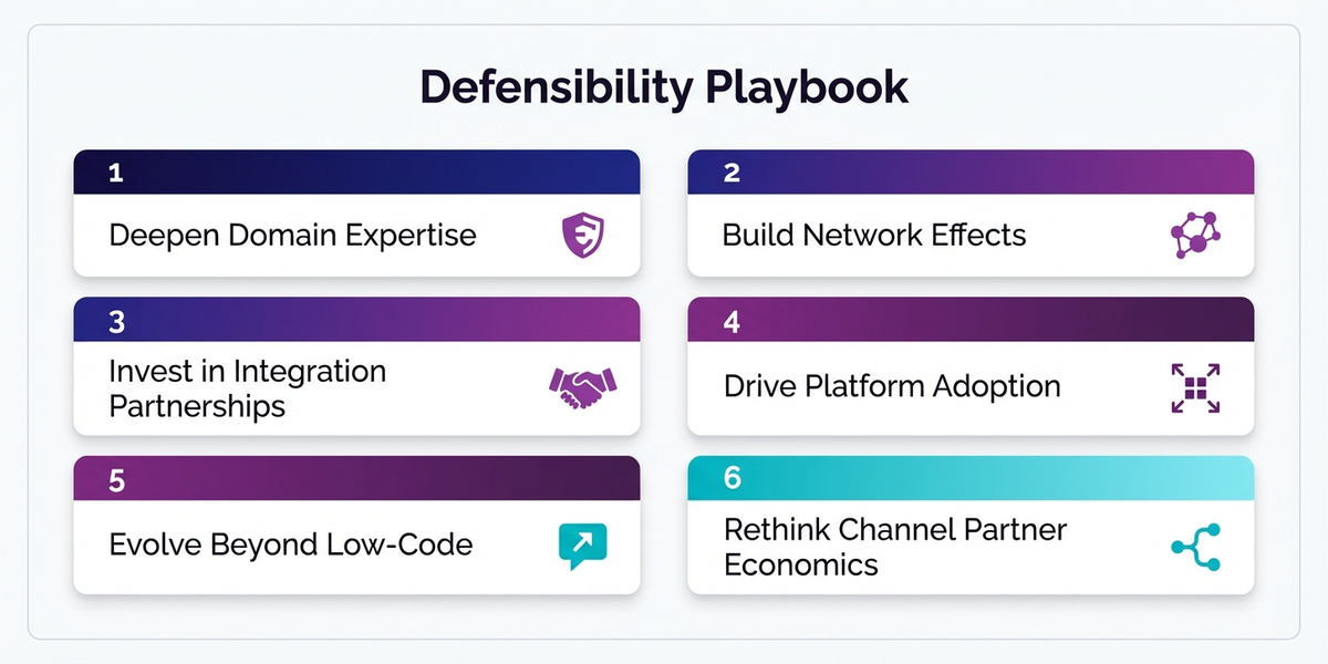 Six-strategy playbook for SaaS vendors to protect against AI-enabled displacement
